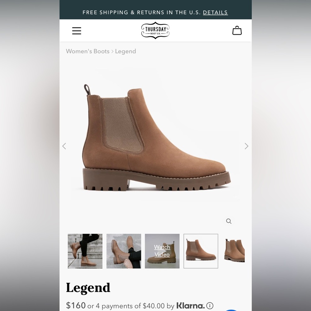 Thursday boots Legend